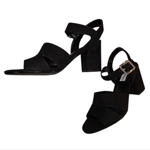 Steve Madden Manor Black Suede